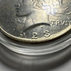 Super Shiny 1923 Silver Peace Dollar  1 Coin Au 90  Silver 10  Copper  