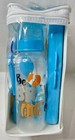 Baby Boy 10 Pc Gift Set Bpa Free Bottles  Brushes  Binky  Ducky   More 