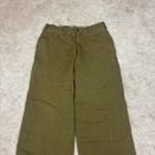 Vintage 50s 60s Military Issue Army Service Trousers Pants Men s 28x29 5