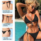 Sexy Women Brazilian Bikini Scrunches Butt Swimwear 2 Pcs Set Lady Swimsuit   