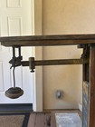 Antique Fairbanks 500 Lb Platform Scale W  50   100 Lb Weights Rustic Store