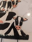 Vintage Country Farm Cow Kitchen Towel Apron Hanger Wall Mount