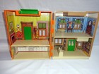 Vintage 1984 Playskool Sesame Street 123 House Mr Hooper Store Playset Lot