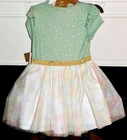 New Princess Birthday Party Dress Nwt Sz 2t Young Hearts   Scrunchie