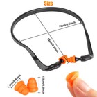 10 20pcs Reusable Ear Plugs U-bands Shooting Firing Range Hearing Noise Protect