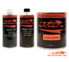 High Gloss Destroyer Gray 2k Acrylic Urethane Single Stage Gallon Auto Paint Kit