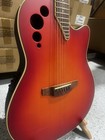 Ovation Applause Elite Super Shallow Acoustic Electric Guitar Honey Burst Satin
