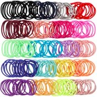 Baby Hair Ties For Girls - 200pcs Small 1 Elastic Toddler Hair Ties Ponytail