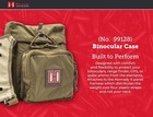 Hornady Binocase Binocular Travel Case W  Harness  Magnetic Closure  Tan  99163