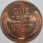 1956 P Lincoln Wheat Penny Red Bu Brilliant Uncirculated Cent