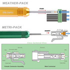 Pin Removal Tool Kit For Weather Pack Metri Pack Series Connector Harness Termin