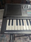 Yamaha Pss-470 Portasound Digital Synthesizer Keyboard W  Ac Adapter Tested