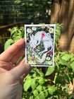 Print White Unicorn Horse Fantasy Painting 2 5 In X 3 5 In By Asv Aceo Sized