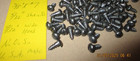 60--new-old Stock  Slotted Round Head Steel Wood Screws  3 8  Long X  7 5 32 