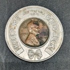 Vintage 1946 Wheat Penny Good Luck Token  Ye Olde Hackensack House Patterson Nj