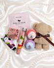 Grape Spa Gift Box For Women  Self Care Gift Basket  Bath Bombs   Spa Set