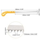 8 85  Hand Pruning Saw straight Blade Plastic Handle Double-edge Tooth