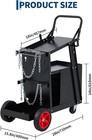 New Welding Cart 4 Drawers Utility Cart Rolling For Mig Tig Welder Plasma Cutter