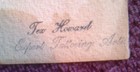 Tex Howard Classic 1930 Vintage Original Antique Hand Painted Tattoo Flash Sheet