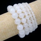 4 6 8 10 12mm Natural Multicolor Round Gemstone Beads Stretch Bracelet 7 5  