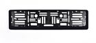 Universal European Euro License Plate Holder Frame Trim Surround Tag Bracket-car