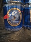 Vintage  Nasa  Apollo Mission  Houze Art  Commemorative  Rocks Glass  Set 10 Blu