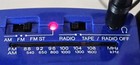 Vintage Sharp Jc-f3 Am fm Stereo Cassette Player Blue W  Headphone Tested Works 