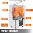120w Commercial 304 Stainless Steel Orange Juicer Machine High-speed Squeezer
