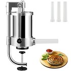 Vevor Sausage Stuffer  2 5lbs 1 5l Capacity  304 Stainless Steel -  Silver