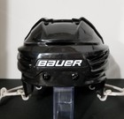 Penguins Team Issued Pro Stock Bauer Re-akt 100 Black Ice Hockey Helmet Small