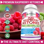 Pure 100  Raspberry Ketones Max 1000mg Per Serving  Weight Loss Support  180caps