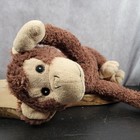 Silver One Kids 12  Monkey Plush Brown Sitting Stuffed Animal Toy