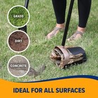 Arm   Hammer Dog Pooper Scooper Swivel Bin   Rake  Poop Scoop One Size  Black 