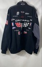 Vintage Jh Design Camaro Men s Black Embroidered Racing Jacket Sz 3xl