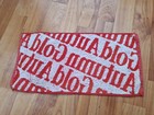 Rare Vintage Autumn Gold Cider Pub Bar Beer Towel Breweriana