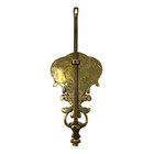 Ornamental Brass Pendulum For Clock Antique Clock Repair Clockmaking Part 16cm