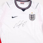 Wayne Rooney Signed Jersey England Nike Home Kit Rooney Auto Beckett