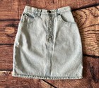 Guess Jeans Vtg  90s Usa High Waisted Light Denim Jean Skirt Women s Size Small