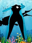 New Hevto Guardian I Full Wetsuit Neoprene Scuba Dive Blue Black Womens Small S3