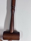 Vintage Wooden Gavel Judge Lawyer Auctioneer  Wood 11 5 In Long