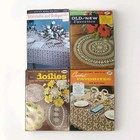  Crochet Mcm Retro 1960s Pattern Books For Doilies Tablecloth Runners Bedspreads