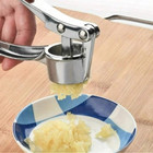 Garlic Press Crusher Squeezer Masher Mincer Stainless Steel Manual Kitchen Tool