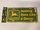 John Deere Booster License Plate - Nothing Runs Like A Deere