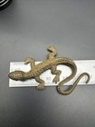 Rh Co  Reading Hardware Store Promo Ad Bronze Brass Salamander Lizard Paperweigh