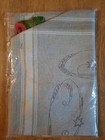 Nob Hill Linens Christmas Trees Table Topper Cross Stitch Kit 7071 Sealed