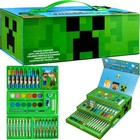 Minecraft Art Set For Kids  Coloring And Drawing Kit With Over 40 Art Supplies