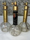 Lot Of 3 Vintage Lucien Lelong Parfum Bottles All Empty