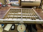 Letterpress Printers Type Case Drawer Small Size Hamilton Shadowbox Vintage Rare