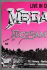 Megadeth Flotsam   Jetsam     Rare Vintage Original 1987 Concert Poster
