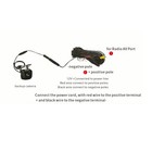 For Dodge Ram 2002-2008 Tailgate Handle Rear Backup Camera Parking Kit With Wire